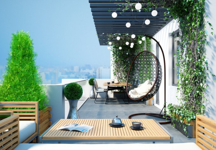 Garsoniera cu terasa. NICOLE APARTMENTS, Militari, sector 6