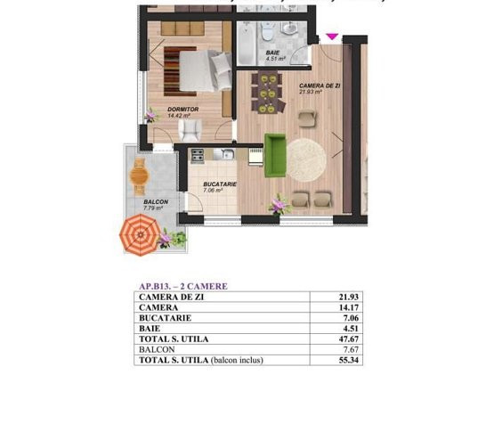 Apartament 2 camere Soseaua Oltenitei Finalizat 0% comision